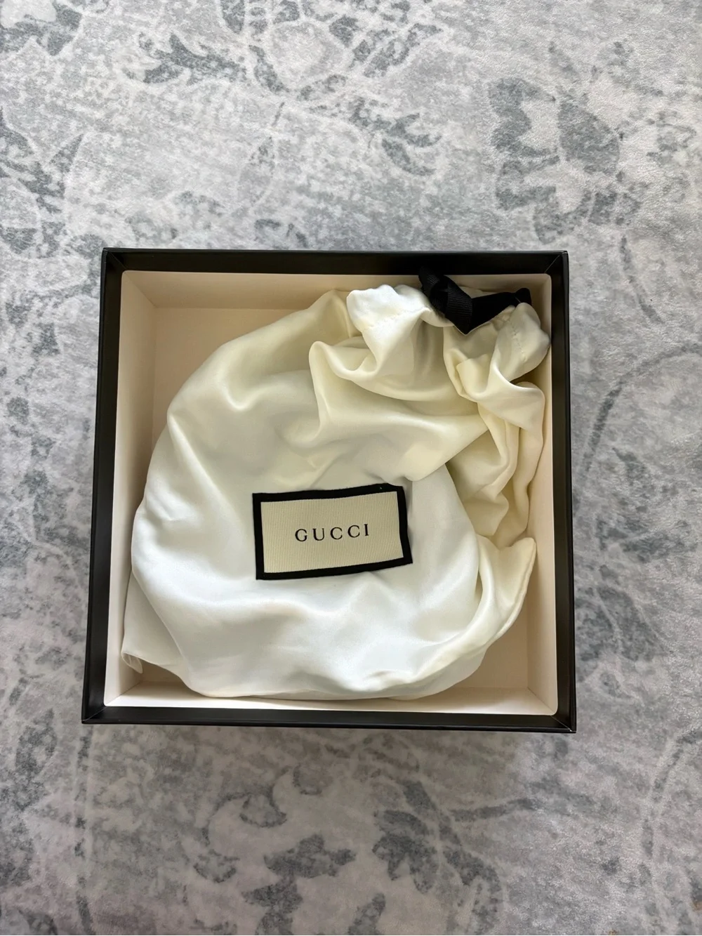 Gucci Black Leather Belt with Gold Double G Buckle